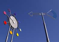 1% artistique installation paysagère sculpture cinétique éolienne